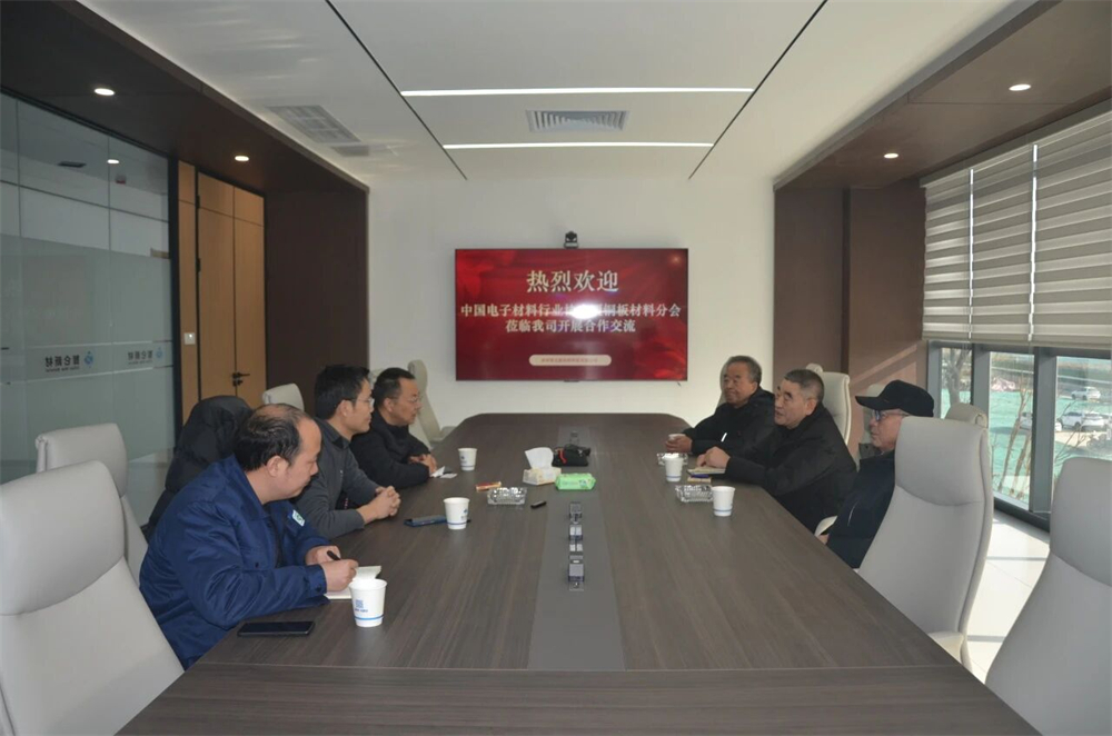 智仑新材迎协会考察